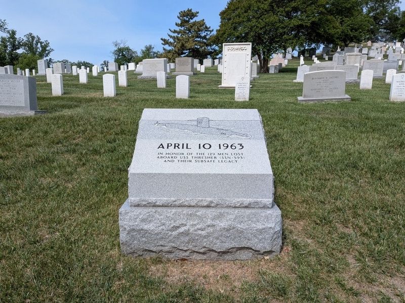 USS Thresher Memorial. Click for full size. USS Thresher Memorial image. Click for full size.