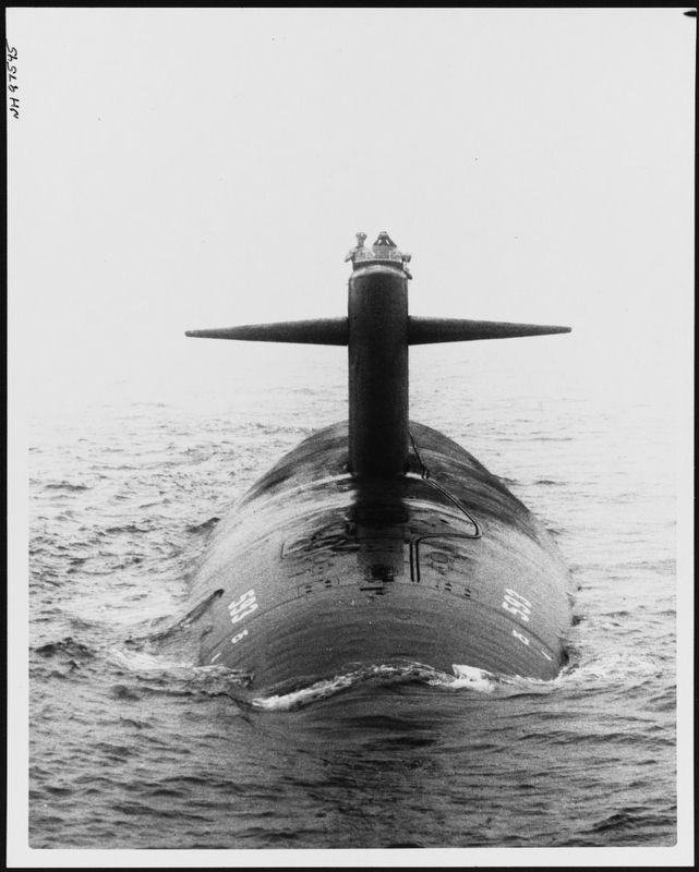 USS Thresher. Click for full size. USS Thresher image. Click for full size.