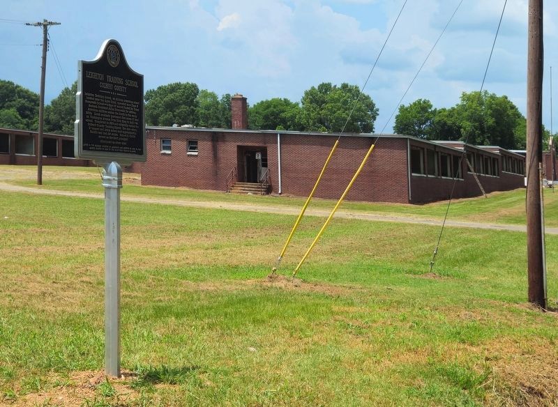 Marker & Building. Click for full size. Marker & Building image. Click for full size.