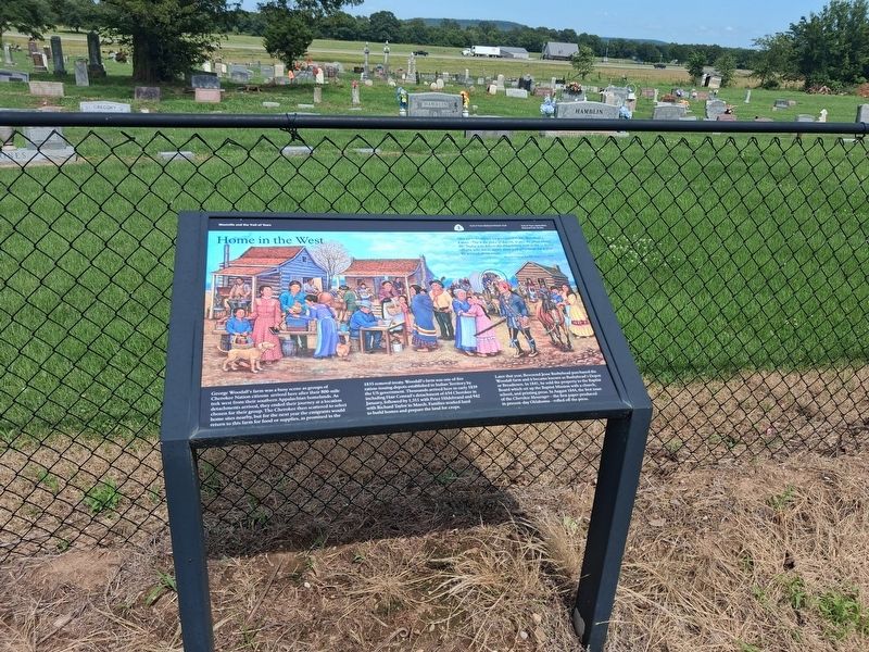 Home in the West Marker. Click for full size. Home in the West Marker image. Click for full size.