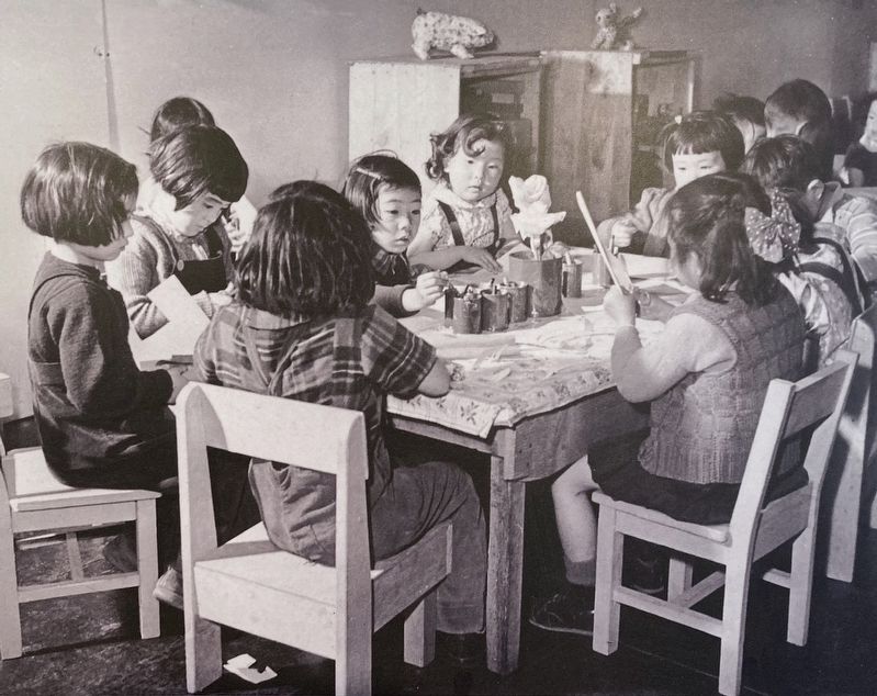 Classroom at Manzanar image. Click for full size.