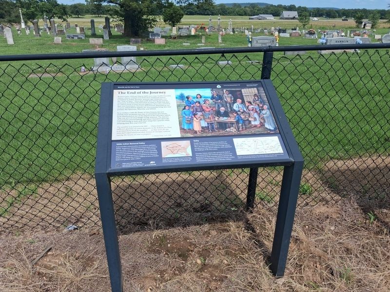The End of the Journey Marker. Click for full size. The End of the Journey Marker image. Click for full size.
