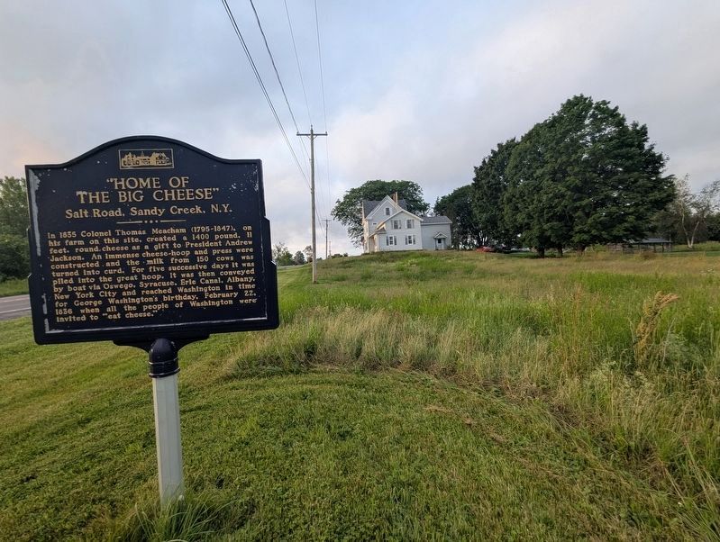 "Home of the Big Cheese" Marker. Click for full size. "Home of the Big Cheese" Marker image. Click for full size.