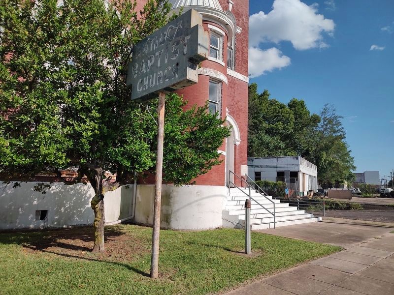 Antioch Baptist Church Marker. Click for full size. Antioch Baptist Church Marker image. Click for full size.