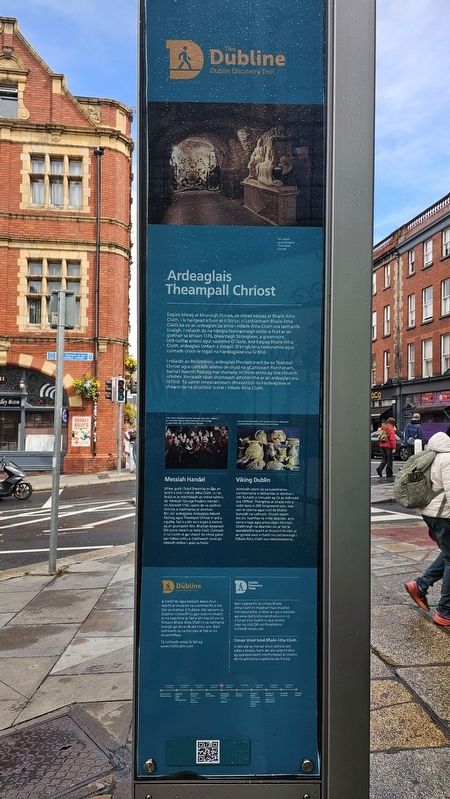 Ardeaglais Theampall Chr�ost side of marker image. Click for full size.