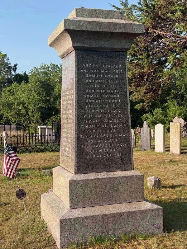 Early Settlers at Green Harbor Marshfield Marker. Click for full size. Early Settlers at Green Harbor Marshfield Marker image. Click for full size.