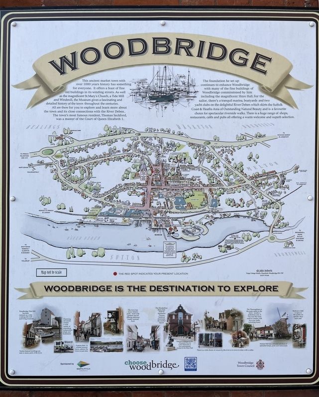 Woodbridge Marker. Click for full size. Woodbridge Marker image. Click for full size.