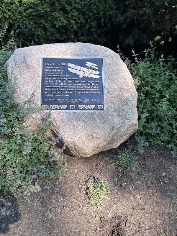Hawthorn Hill Marker. Click for full size. Hawthorn Hill Marker image. Click for full size.