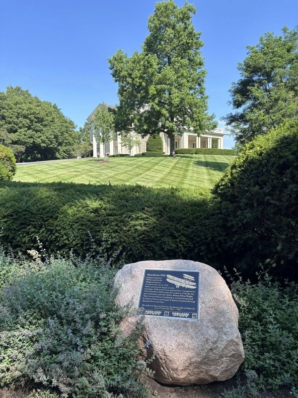 Hawthorn Hill Marker. Click for full size. Hawthorn Hill Marker image. Click for full size.