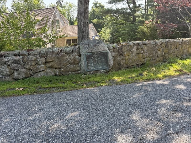 The Home of Daniel Webster Marker image. Click for full size.