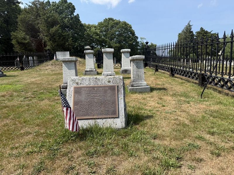 Daniel Webster Marker image. Click for full size.