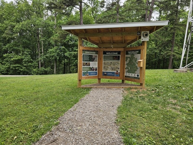 Brush Ridge Fire Tower Marker. Click for full size. Brush Ridge Fire Tower Marker image. Click for full size.