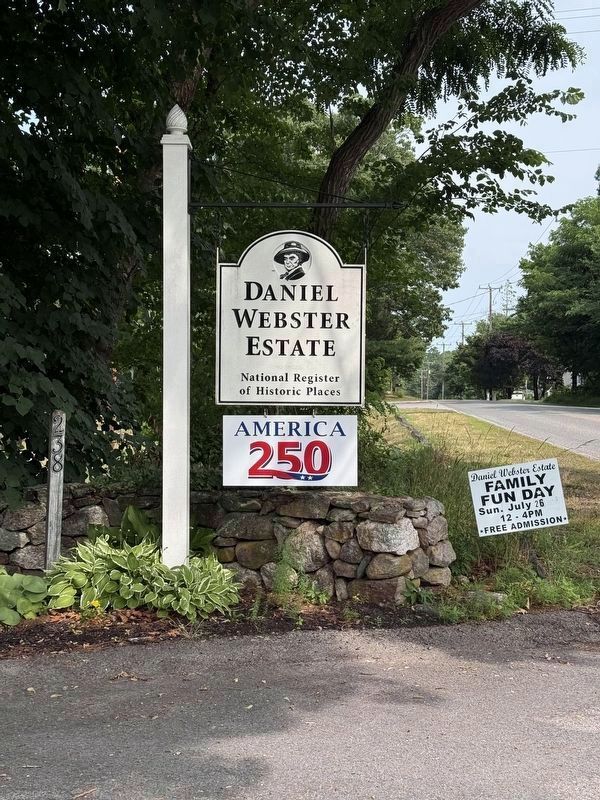 The Daniel Webster Estate image. Click for full size.