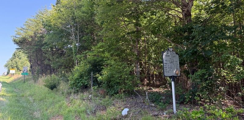 North Carolina / Henry County Virginia Marker. Click for full size. North Carolina / Henry County Virginia Marker image. Click for full size.