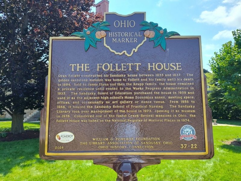 The Follett House side of marker image. Click for full size.