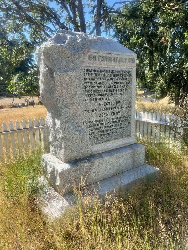 Fourth of July Marker. Click for full size. Fourth of July Marker image. Click for full size.