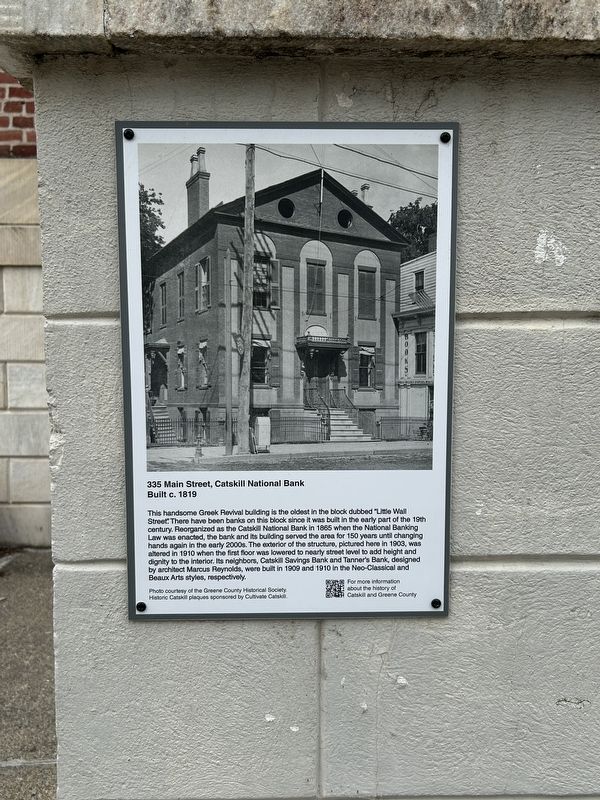 335 Main Street Marker. Click for full size. 335 Main Street Marker image. Click for full size.