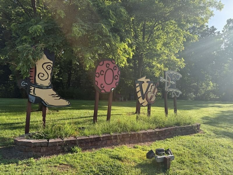 Lovework for the community in the wayside park image. Click for full size.