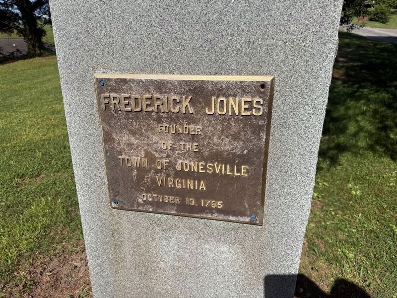 Frederick Jones Marker image. Click for full size.