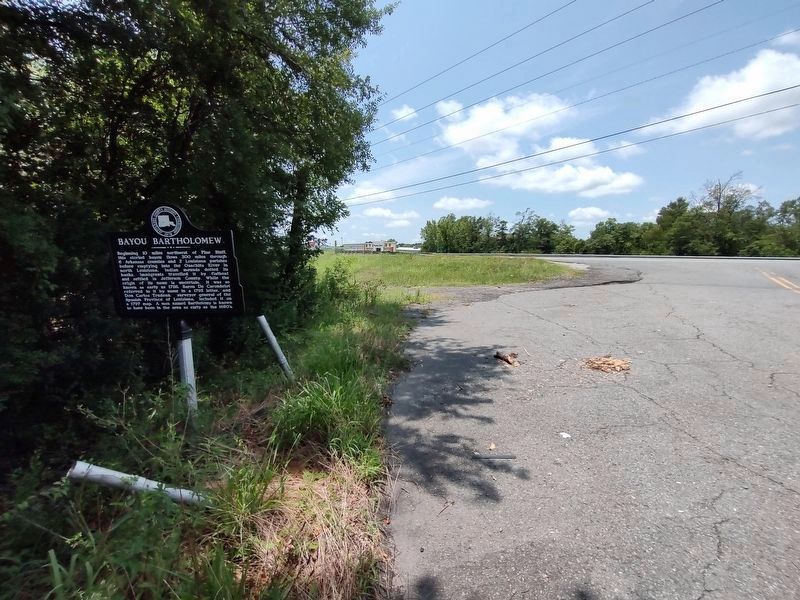 Bayou Bartholomew Marker. Click for full size. Bayou Bartholomew Marker image. Click for full size.