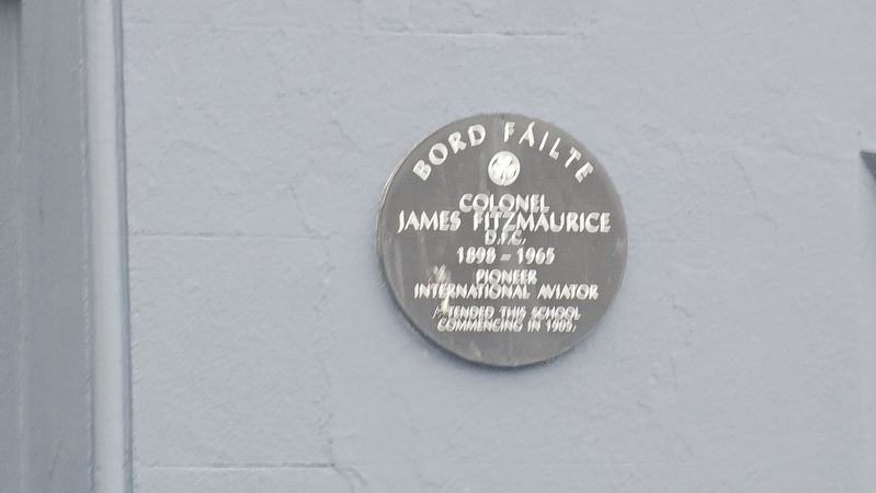 Colonel James Fitzmaurice Marker. Click for full size. Colonel James Fitzmaurice Marker image. Click for full size.