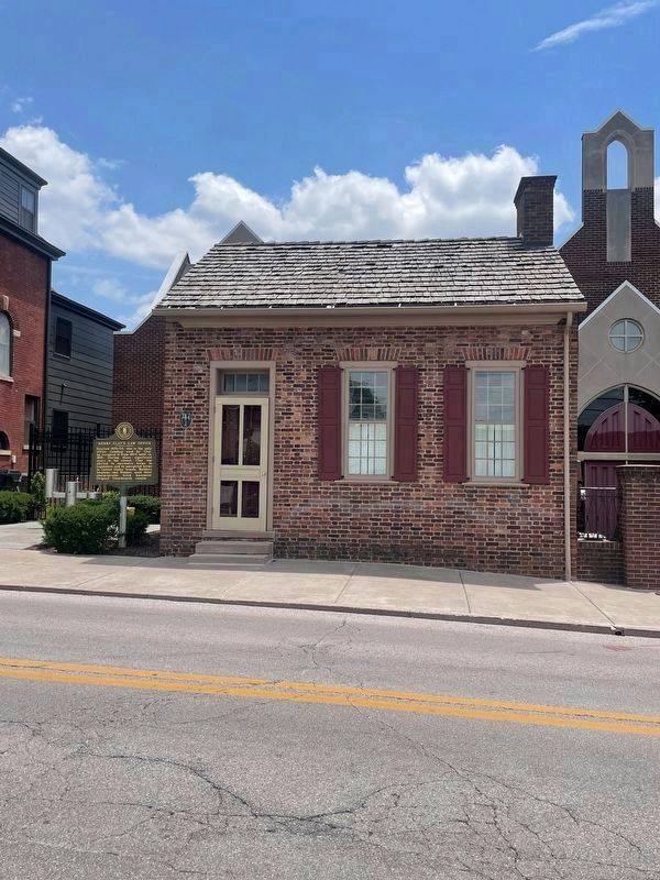 Front View of Henry Clay's Law Office. Click for full size. Front View of Henry Clay's Law Office image. Click for full size.