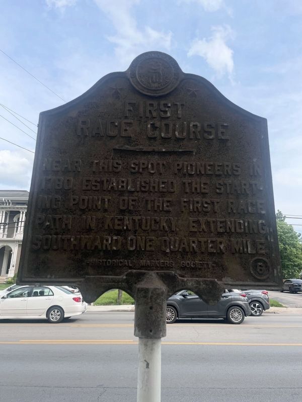 First Race Course Marker. Click for full size. First Race Course Marker image. Click for full size.