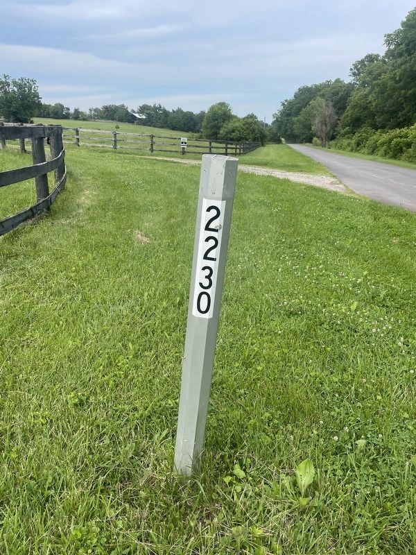 Boone's Station Marker is Gone. Click for full size. Boone's Station Marker is Gone image. Click for full size.