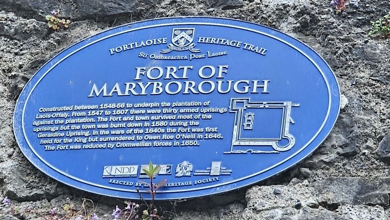 Fort of Maryborough Marker. Click for full size. Fort of Maryborough Marker image. Click for full size.