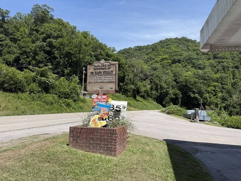 McClure, VA. Marker. Click for full size. McClure, VA. Marker image. Click for full size.