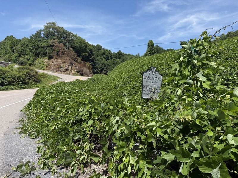 Dickenson County / Russell County Marker. Click for full size. Dickenson County / Russell County Marker image. Click for full size.