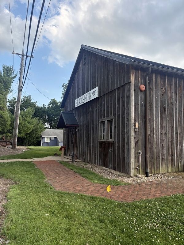 Blacksmith Shop Marker. Click for full size. Blacksmith Shop Marker image. Click for full size.