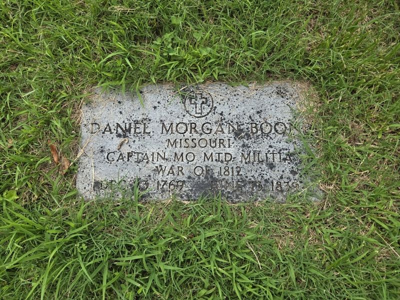 Boone Hays Cemetery Marker. Click for full size. Boone Hays Cemetery Marker image. Click for full size.