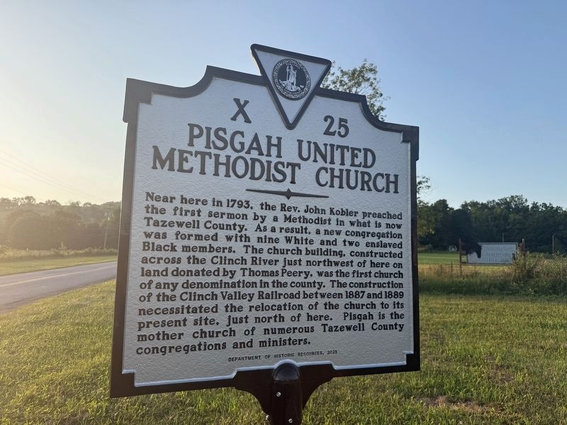 Pisgah United Methodist Church Marker image. Click for full size.
