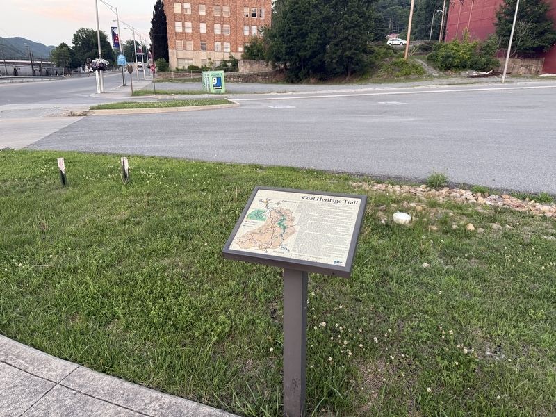 Coal Heritage Trail Marker image. Click for full size.