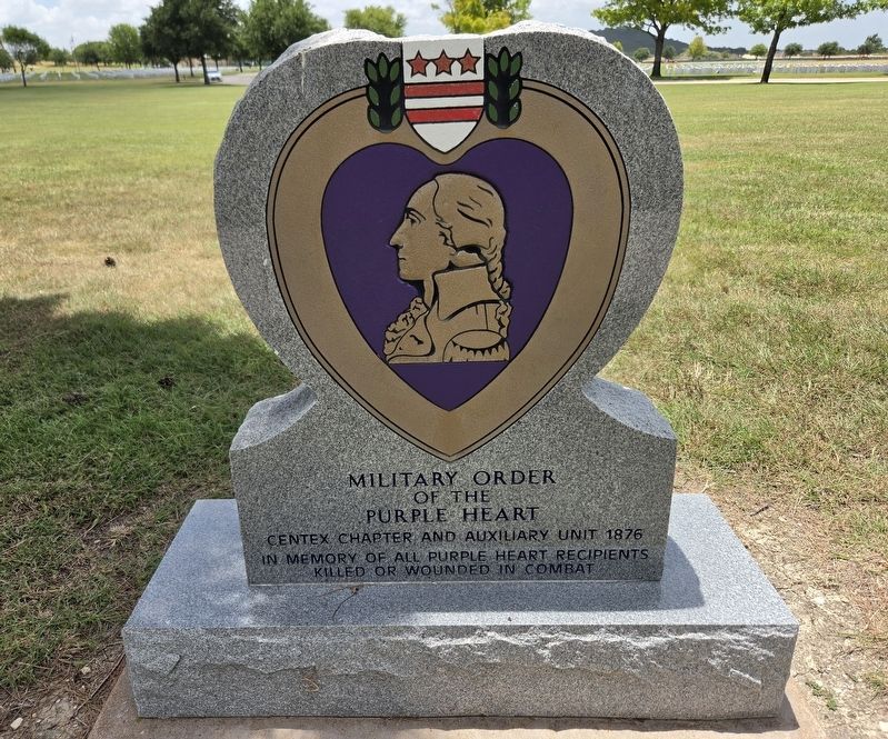 Military Order of the Purple Heart Marker. Click for full size. Military Order of the Purple Heart Marker image. Click for full size.