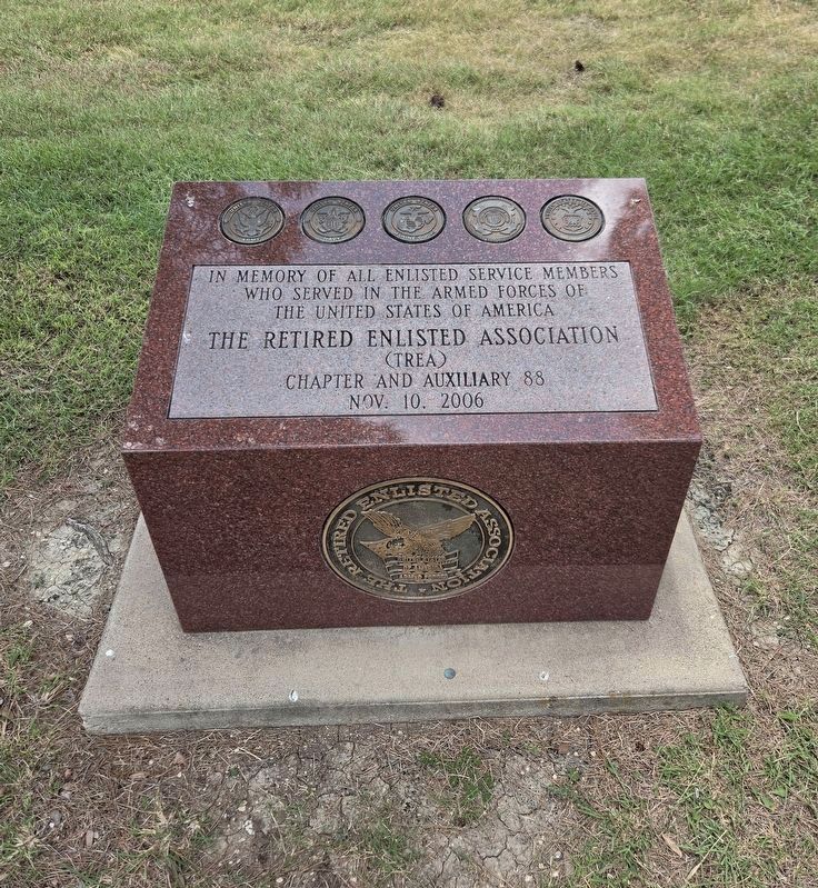 The Retired Enlisted Association Memorial. Click for full size. The Retired Enlisted Association Memorial image. Click for full size.
