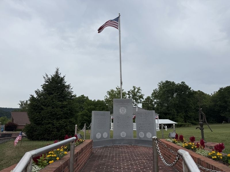 For God & Country Memorial. Click for full size. For God & Country Memorial image. Click for full size.