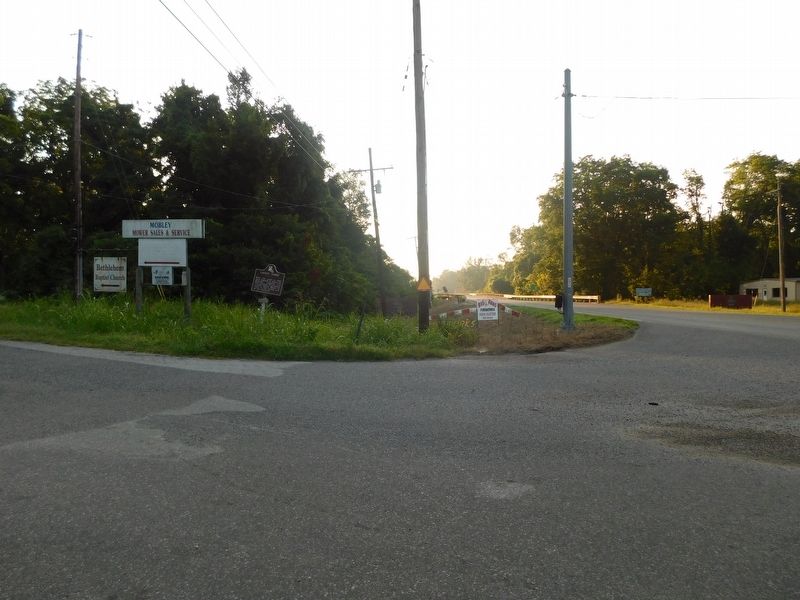 Lane's Ferry Marker. Click for full size. Lane's Ferry Marker image. Click for full size.