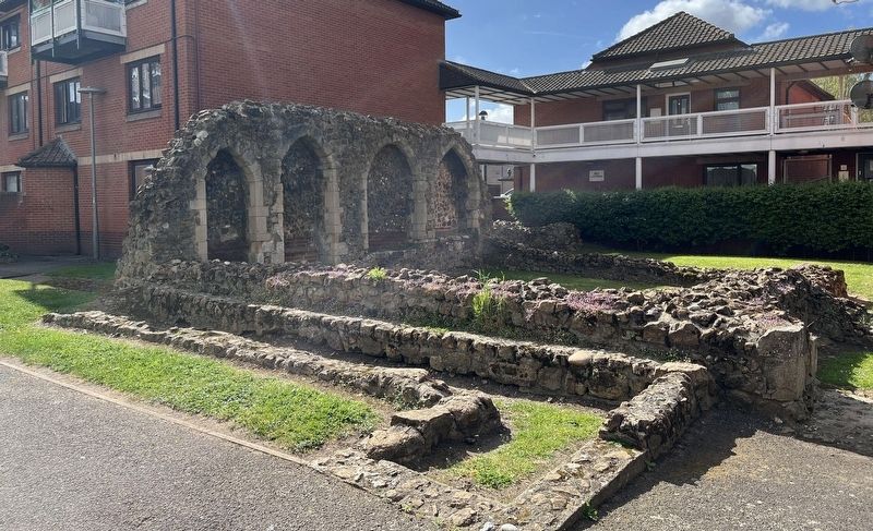 Blackfriars Ruins. Click for full size. Blackfriars Ruins image. Click for full size.