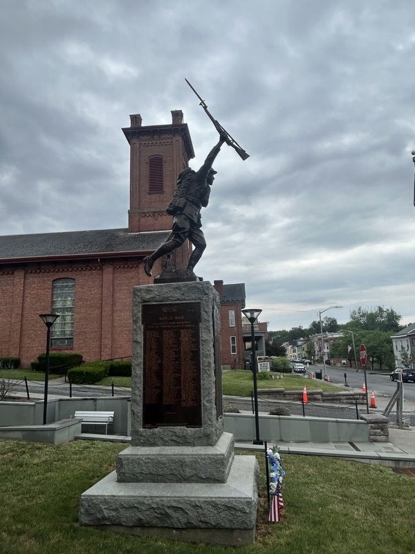 The World War Marker. Click for full size. The World War Marker image. Click for full size.