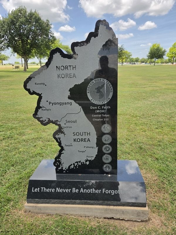 Korean War Memorial. Click for full size. Korean War Memorial image. Click for full size.