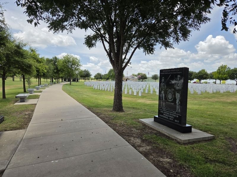 The United States in World War I Centennial Marker. Click for full size. The United States in World War I Centennial Marker image. Click for full size.
