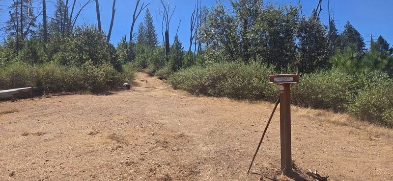 Truckee Trail - Steep Hollow Descent Marker. Click for full size. Truckee Trail - Steep Hollow Descent Marker image. Click for full size.