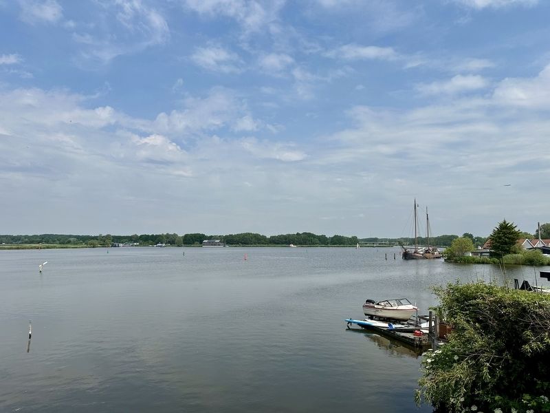 View from north side of the sluice. Click for full size. View from north side of the sluice image. Click for full size.