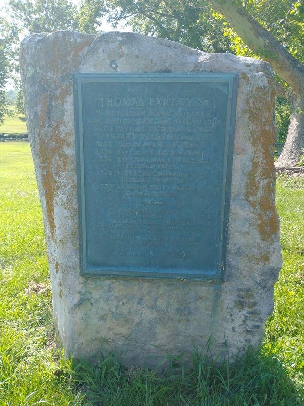 Thomas Farley, Sr. Marker image. Click for full size.