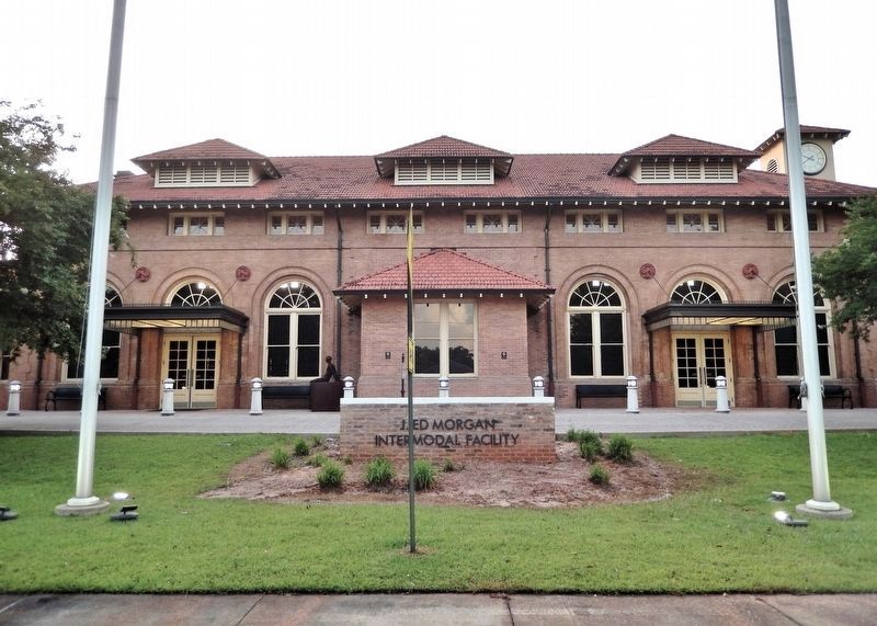 Hattiesburg Train Depot (<i>southeast/front elevation</i>) image. Click for full size.