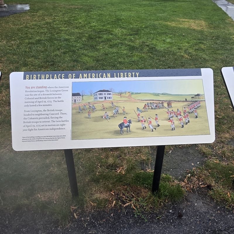 Birthplace of American Liberty Marker. Click for full size. Birthplace of American Liberty Marker image. Click for full size.