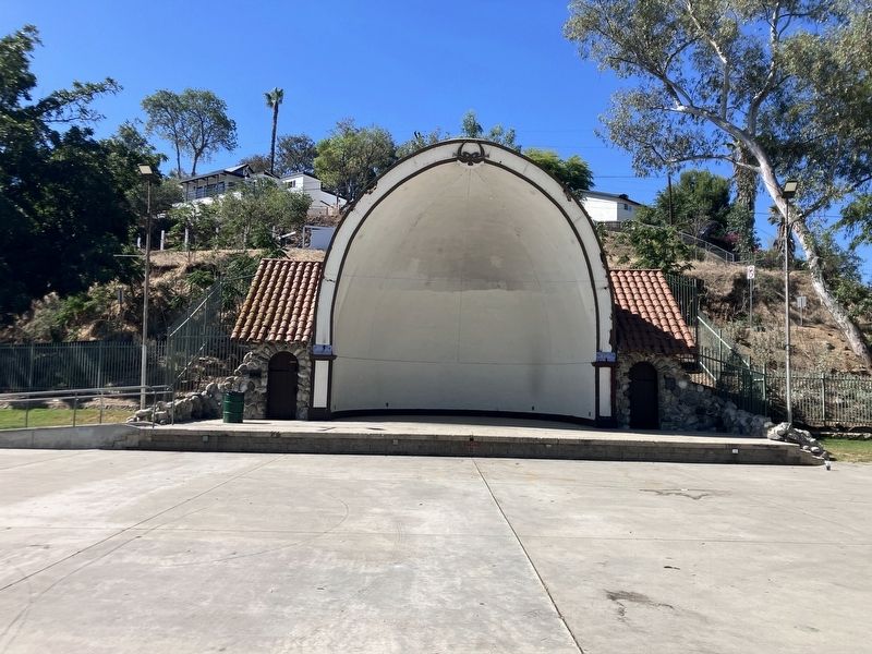 Fairmount Park Bandshell Marker image. Click for full size.