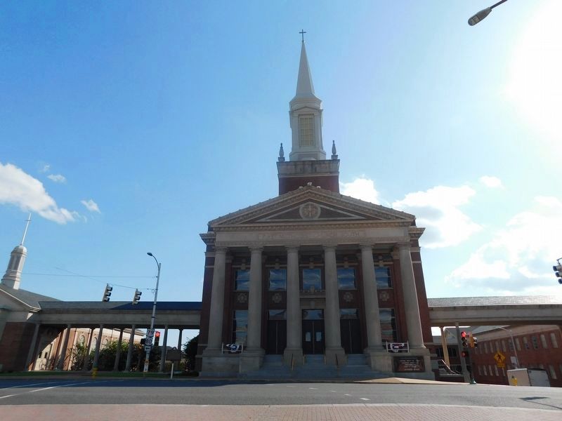 First United Methodist Church & Marker. Click for full size. First United Methodist Church & Marker image. Click for full size.